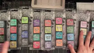 Organize mini distress inks