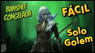 BANSHEE CONGELADA SOLO GOLEM 20 | Raid: Shadow Legends