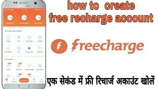How to create new account for freecharge ll free recharge account kaise banaye 2019