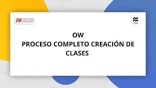 Online Workbook proceso completo creaci&oacute;n clases