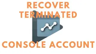 How to Recover Remove/Suspend Google Play Console Account