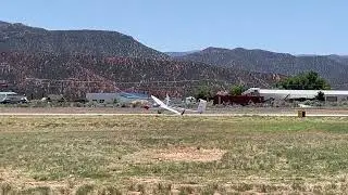 Self-launch of my ASH 31Mi at Parowan UT