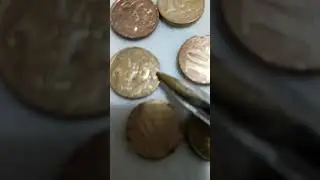 Moedas anomalas com defeitos de cunho!!!
