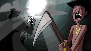 A luta do Tiringa e o Lobisomem ( animado )