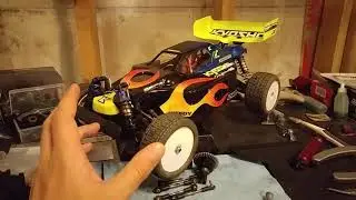 Vintage Kyosho Inferno 10-E Build, Part 6