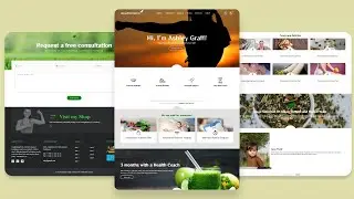 How to create landing page of health care | HTML | CSS  & JavaScript