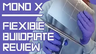 What is a Flexible Build Plate - 4 minute review - Photon Mono X resin printer