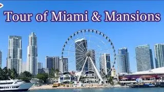 Bayside Miami Beach Boat Tour | Celebrities Mansions | Marketplace  
