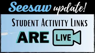 Share Seesaw Activities with Students using this NEW feature!