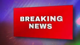 No Copyright Breaking News Format Breaking News Red Box Stock Motion Graphics