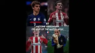TOP 10 PLAYERS WITH THE MOST MAN OF THE MATCHES 💀