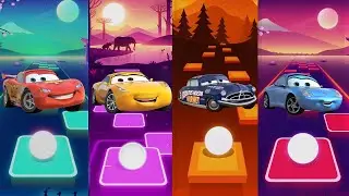 🥇 🚗 Lightning McQueen Beats the IMPOSSIBLE Track! 🔥 | Astro Beat | Tiles Hop (Insane Challenge!)