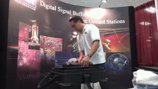 PRL at the International Telemetry Conference (ITC) 2012, San Diego, CA., Booth Setup Time Lapse