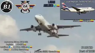 HC-CPR🇪🇨✈️Airbus A319-132 LATAM Airlines🌎🇪🇨Volando en San Blas Cuenca🇪🇨(2023)