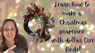 Cardinal Grapevine Christmas Wreath | DIY Holiday Door Decor Tutorial (Full Step-by-Step)