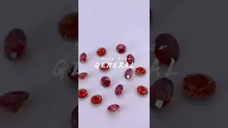 Red Color VVS1 Moissanite Stone Loose Gemstone Synthetic Diamond