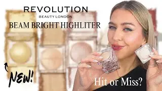 Обзор нового хайлайтера Makeup Revolution Beam Bright