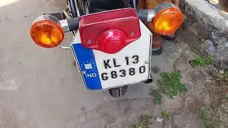 A morning kick start 💙❤️🖤Cast iron Royal Enfield 👍#bullet350standard