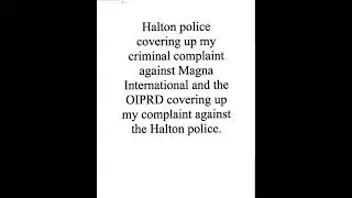 Halton Police and OIPRD