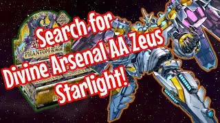 Yu-Gi-Oh Phantom Rage Booster Box Opening - Search for Divine Arsenal AA Zeus Starlight!