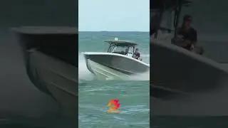 Explosive Launch: Watch as Nortech Takes Flight at Haulover Inlet