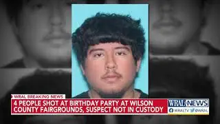 4 people shot at birthday party at Wilson County Fairgrounds; suspect not in custody