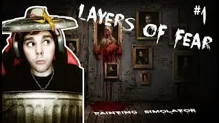 Painting simulator horror | Layers of Fear (1 av 7) (Full game) | Norsk Gaming
