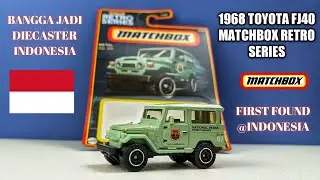 Eps393 MATCHBOX 1968 TOYOTA FJ40 TLC RETRO SERIES VIRAL...BERAWAL DARI INDONESIA! MANTAAAPP👍👍😍😍