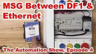 Обмен сообщениями через шлюз DF1 515RTAENI в Ethernet на выставке автоматизации