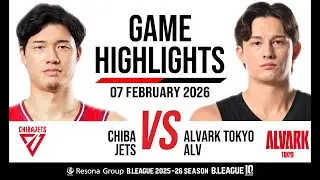 Chiba Jets vs. Alvark Tokyo - Game Highlights