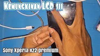 Sony Xperia xz2 premium dicas hanya nyala lampu notifikasi 