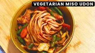 Miso Udon Noodles Recipe | Korean&ndash;Japanese Fusion With Indian Twist