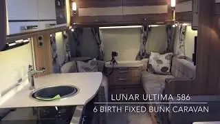 Lunar ultima 586 2017 6 berth caravan