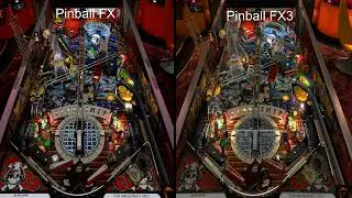 Pinball FX VS Pinball FX3 Graphics Comparison - Black Rose