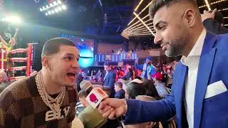 Edgar Berlanga reacts to his first career loss to Canelo Alvarez #CaneloBerlanga #boxing