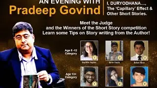An evening with Pradeep Govind | KreateSpace @ TalentEase Online