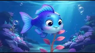  |Neeli Machhli 🐟 | Fast Kids Song | Cute Cartoon Fish Song4