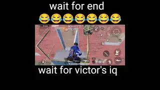 wait for victor's iq || wait for end ||#shorts#bgmi