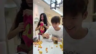 How these siblings eat cookie🍪🥛 #shorts #funny