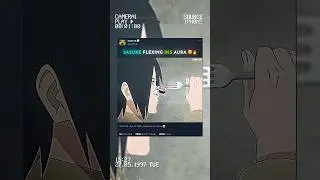 THE AURA FARMER 🗿 SASUKE UCHIHA 🤯🔥
