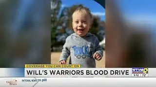Phenix City community holds blood drive honoring toddler losing cancer battle