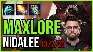 MAXLORE - NIDALEE vs. GRAVES Jungle | EUW MASTER | PATCH 11.2