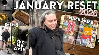 Новый год 2026: перезагрузка ✨ Цели, доска визуализации, выпечка и генеральная уборка