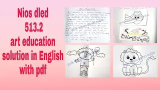 wba 513.2 / wba 526 art education solution in English with pdf