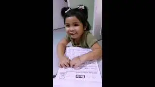 Reading Time is Fun Time! 3 years old SuperKulet Breanna Practice Reading!