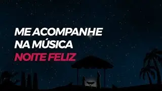 ME ACOMPANHE NA MÚSICA NOITE FELIZ | Aprenda Teclado