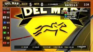 Rumpus Cat Wins Race 5 at Del Mar 11/11/18