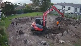 Blade Pile Installation Time Lapse