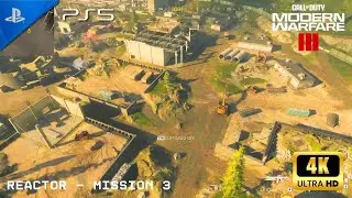 Call of Duty Modern Warfare 3: 'Reactor' | Intense Nuclear Power Plant Assault - 4K Gameplay