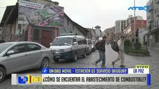 Alta demanda de combustible genera largas filas en estaci&oacute;n Uruguay